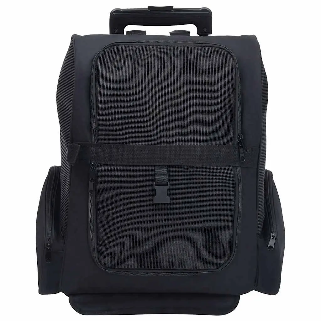 Foldable Pet Trolley Lightweight Ventilated Carrier Backpack Handbag Small Dogs