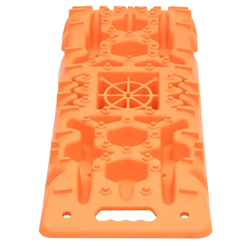 Traction Boards 2 Piece Orange Recovery Track Off-Road Mats Reinforced Nylon
