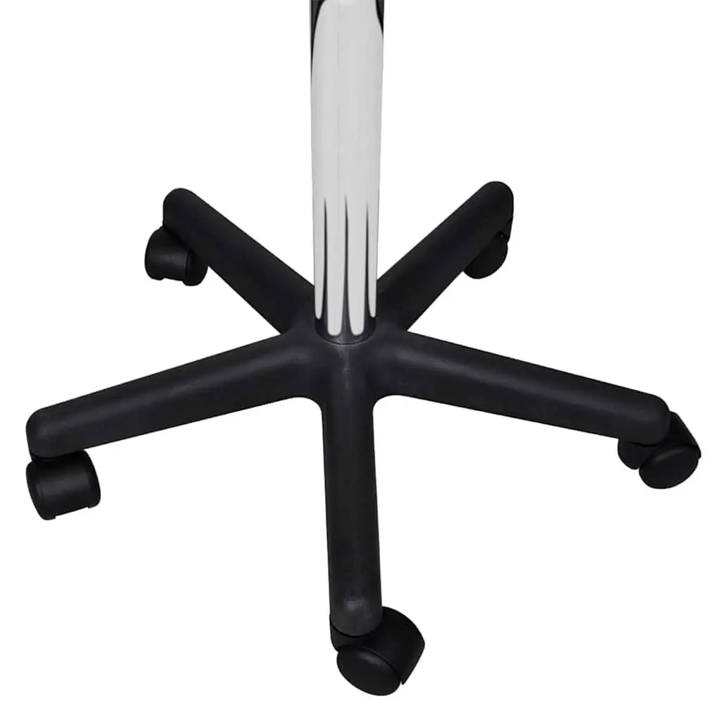 Office Stool Brown Adjustable Height Gas Lift Modern Design Lightweight Home