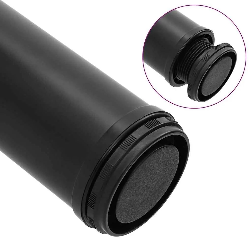 Table Legs Height Adjustable 710mm Black Set of 4 Replacement Furniture Support
