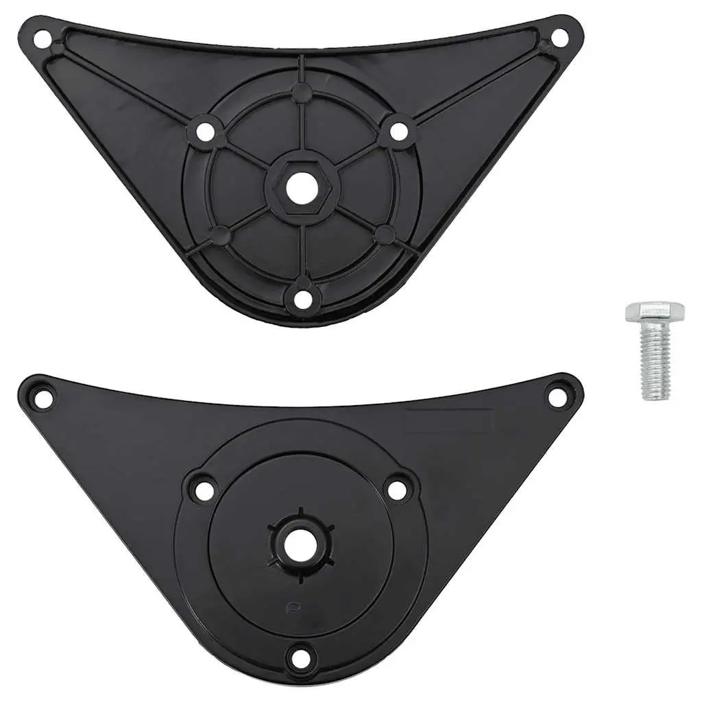 Table Legs Adjustable 710 mm Black Set 4 Pieces Replacement Furniture Support