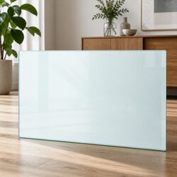 Tempered Glass Table Top Rectangular 1000x620 mm Clear Protective Dining Coffee