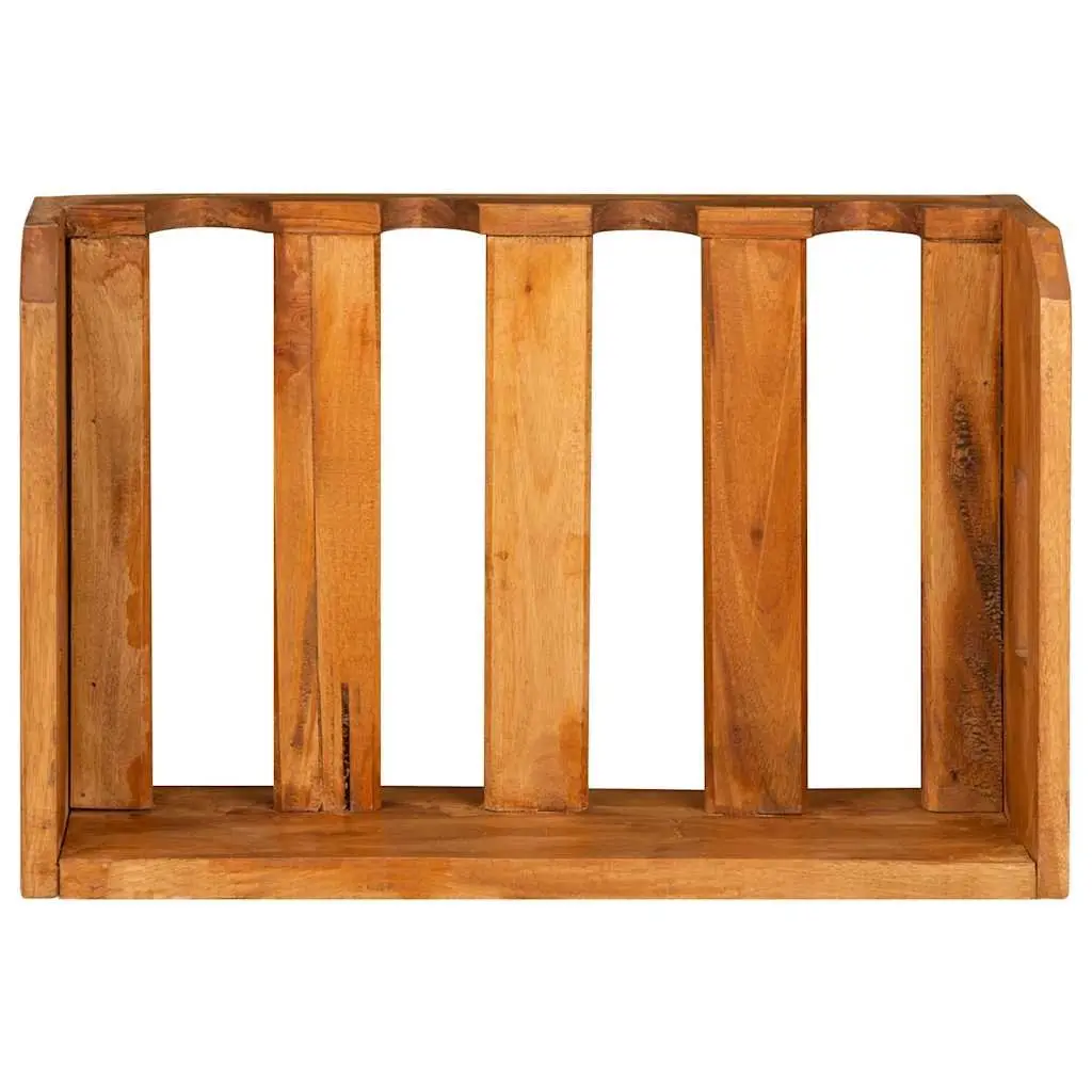 Wine Rack Set Wooden Storage Holder Stackable Display 16 Bottles Brown