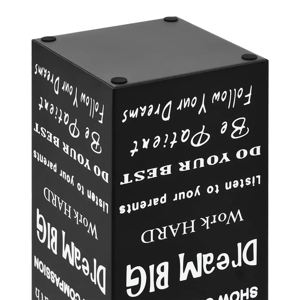 Umbrella Stand Steel Black Modern Entry Hall Holder