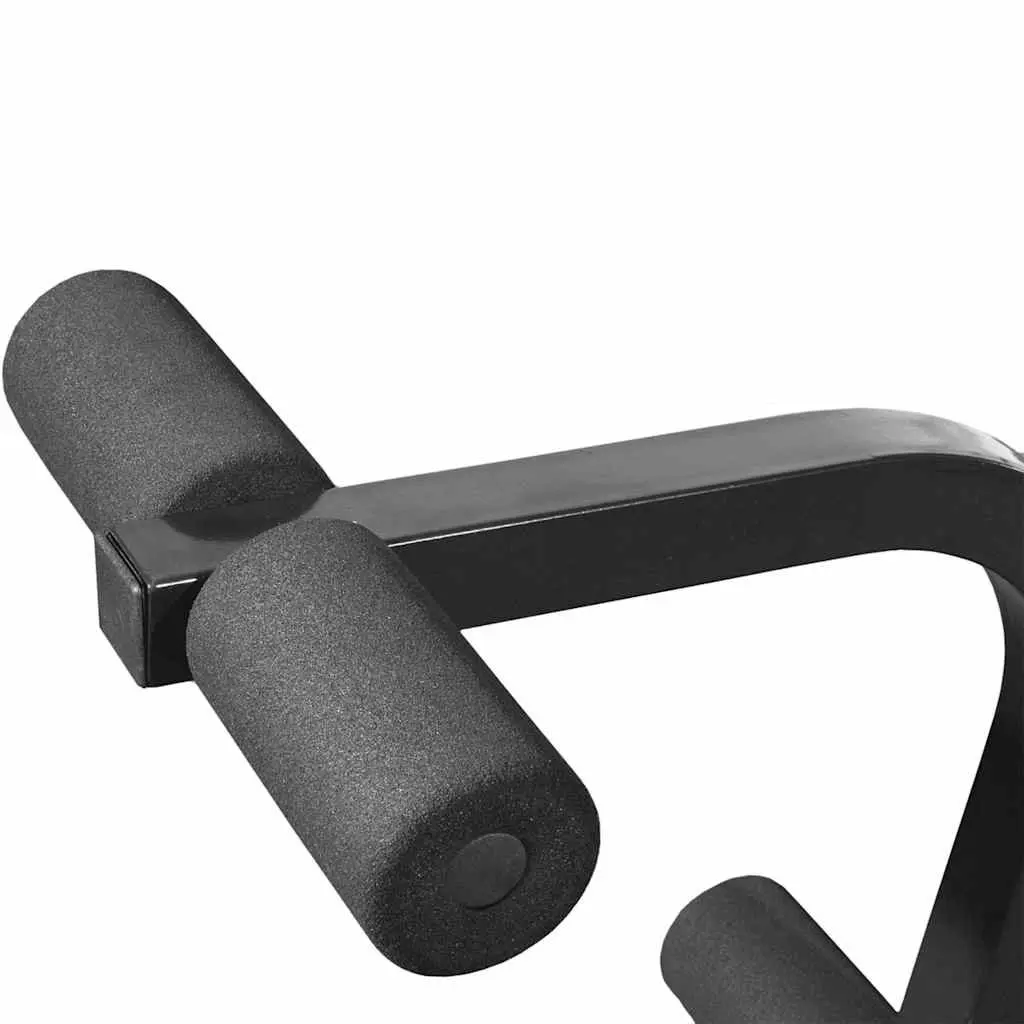 Folding Weight Bench with Dumbbell Barbell Set Home Gym Equipment White