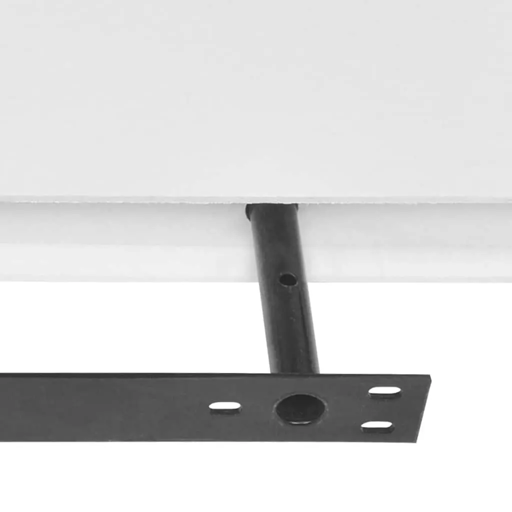 Wall Shelves 4 Piece Floating Storage Display Unit 80 cm White