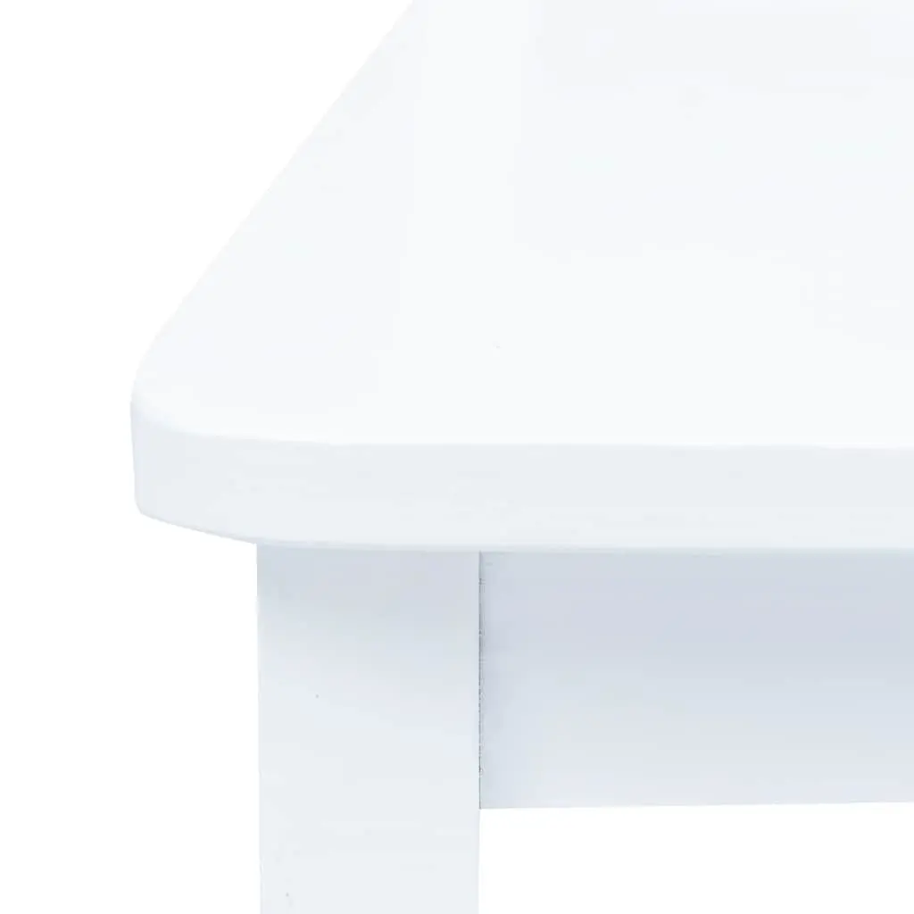5 Piece Dining Set White Wooden Table and Chairs Kitchen Furniture Room Dinner