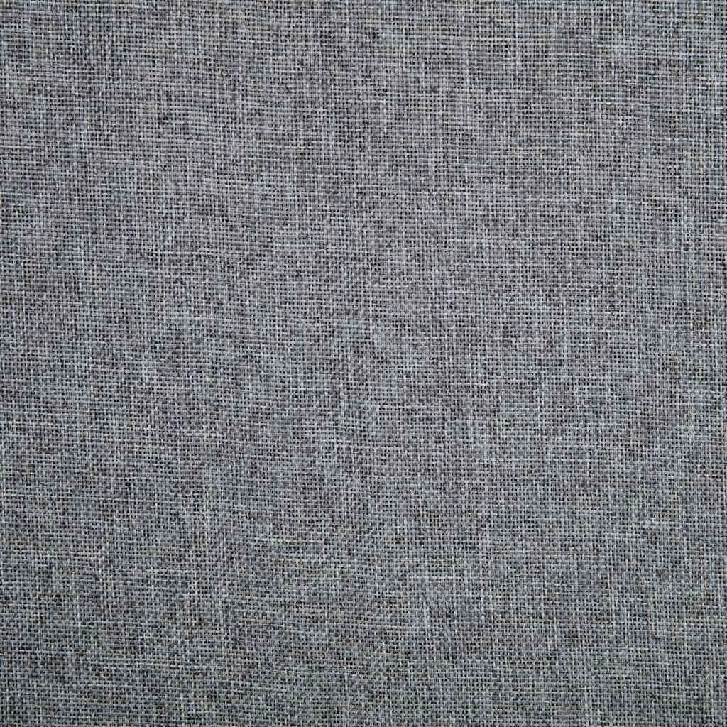 Swivel Dining Chair Ergonomic Grey Fabric Padded Seat