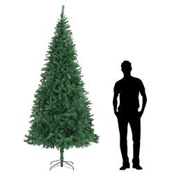Artificial Christmas Tree 300cm Green Lifelike PVC Branches Holiday Seasonal