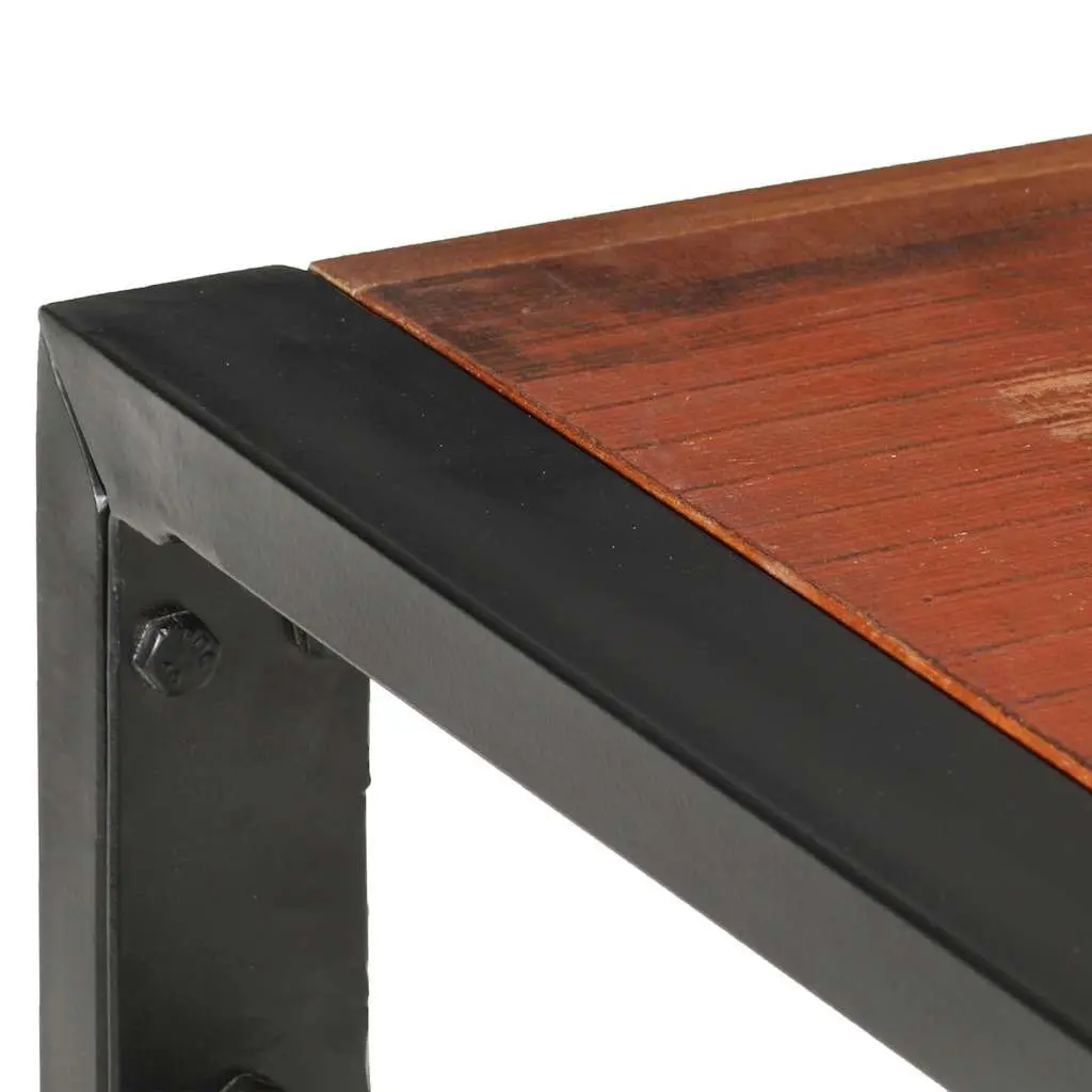 Bar Table Solid Reclaimed Wood 180x90x110 cm Industrial Brown