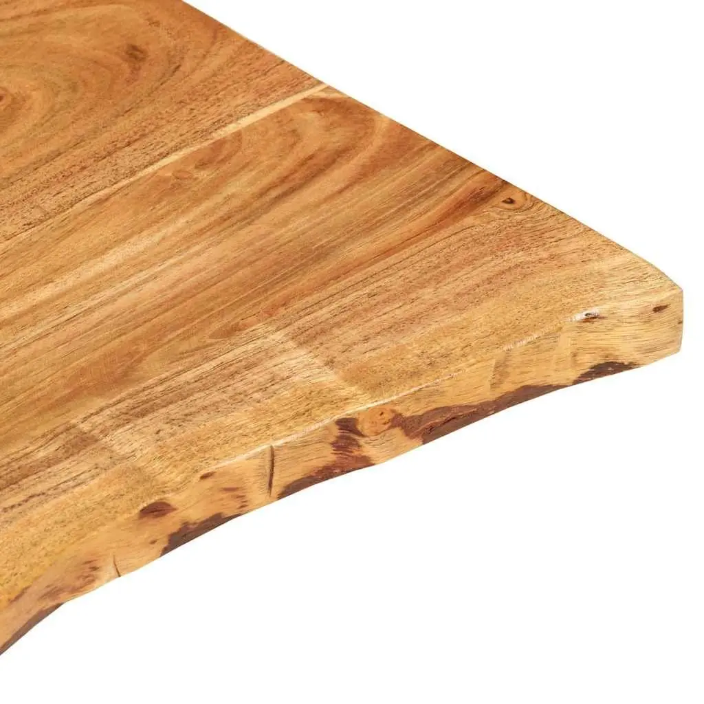 Bathroom Vanity Top Solid Acacia Wood Countertop Rustic Sink Worktop 80x52cm