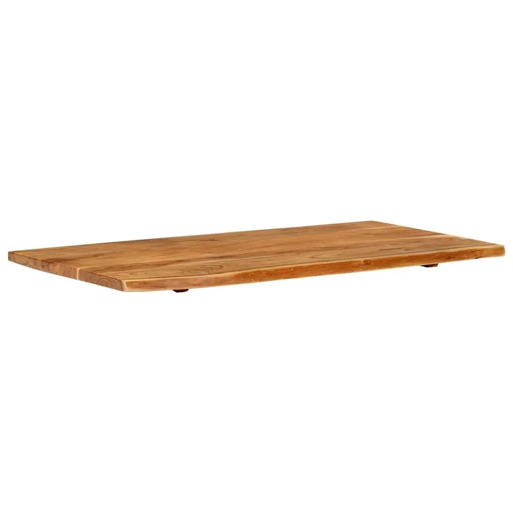 Bathroom Vanity Top Solid Acacia Wood Countertop Rustic Live Edge Floating Sink