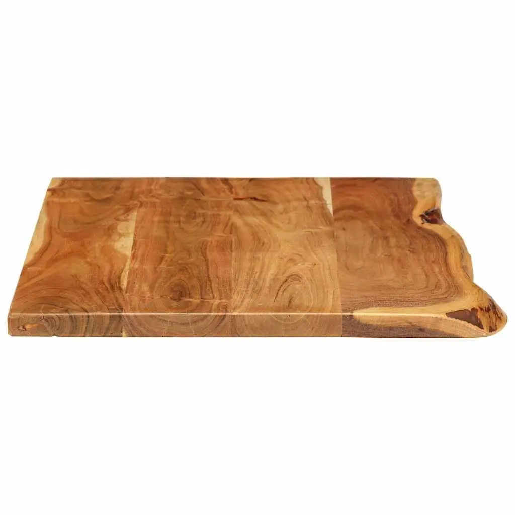 Bathroom Vanity Top Solid Acacia Wood Countertop Rustic Live Edge Floating Sink