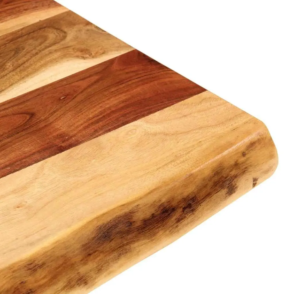Bathroom Vanity Top Solid Acacia Wood Countertop Sink Cabinet Rustic Edge