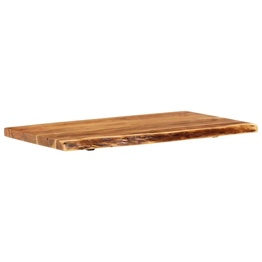 Bathroom Vanity Top Solid Acacia Wood Countertop Sink Cabinet Rustic Edge