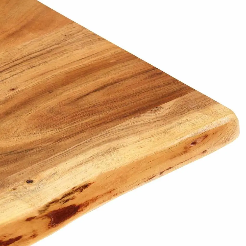 Bathroom Vanity Top Solid Acacia Wood Countertop Rustic Live Edge Worktop 114cm