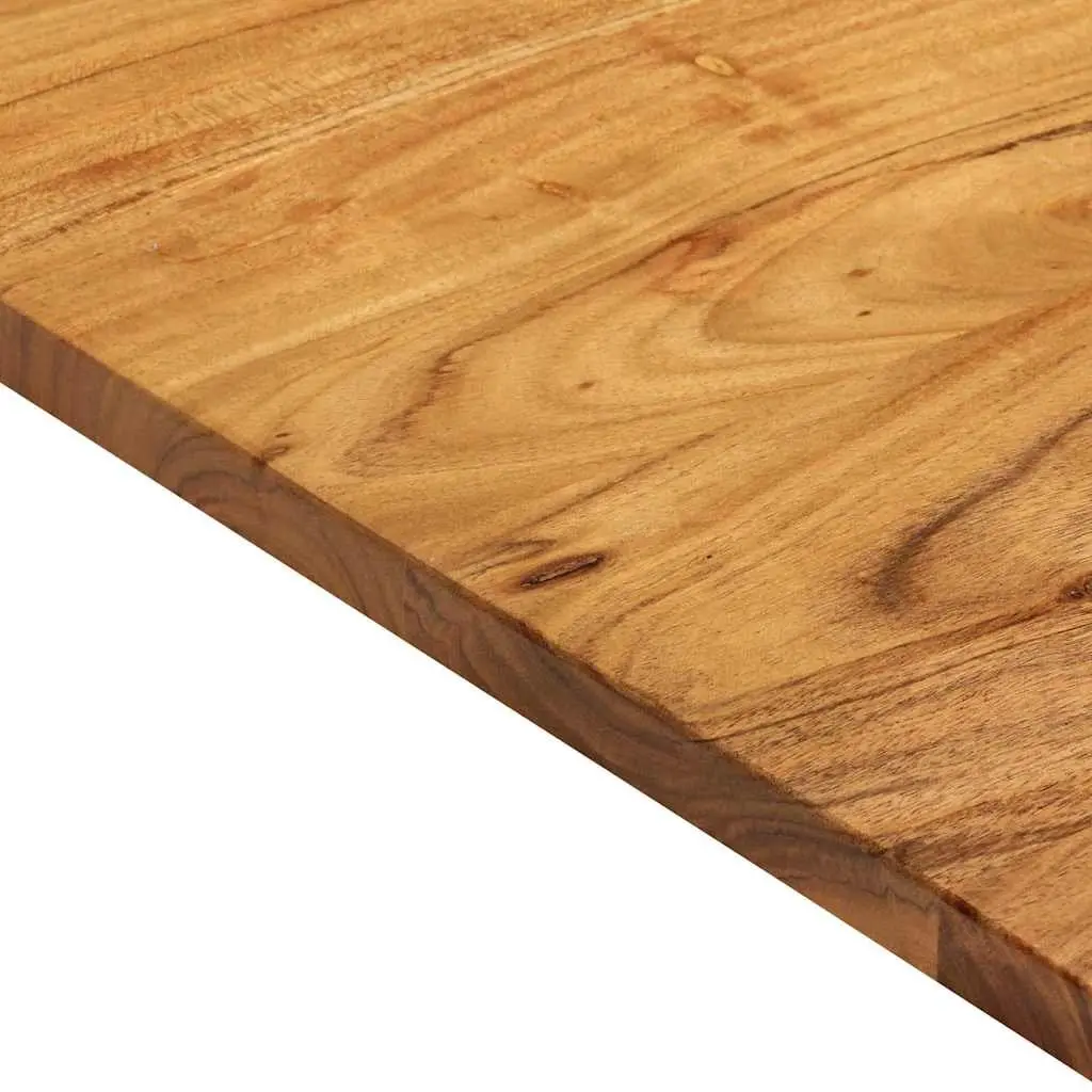 Bathroom Vanity Top Solid Acacia Wood Countertop Rustic Live Edge Worktop 114cm