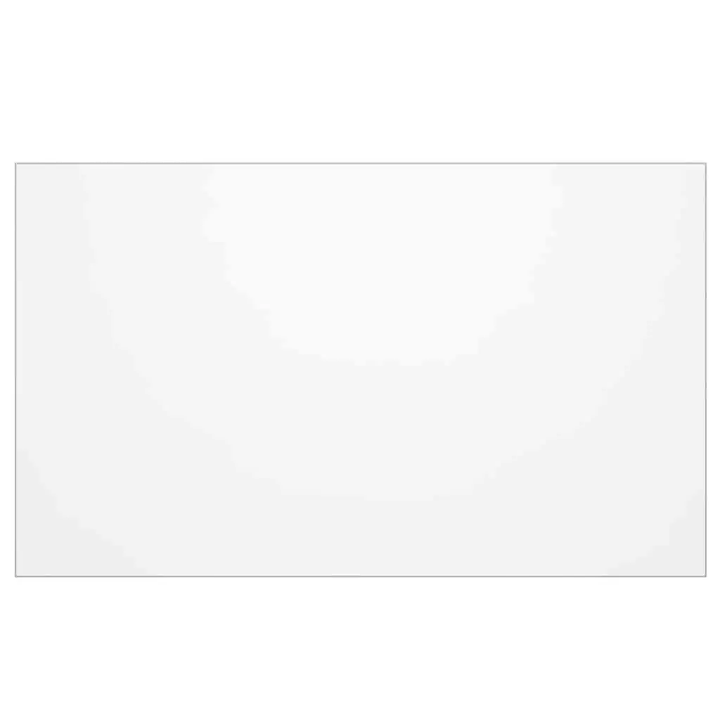Rectangular Table Protector Mat Waterproof Transparent PVC 160 x 90 cm