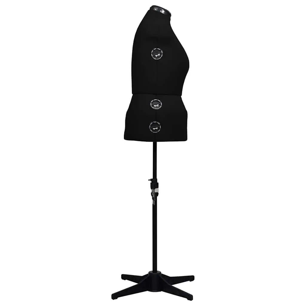 Adjustable Dress Form Female Mannequin Display L Size Black
