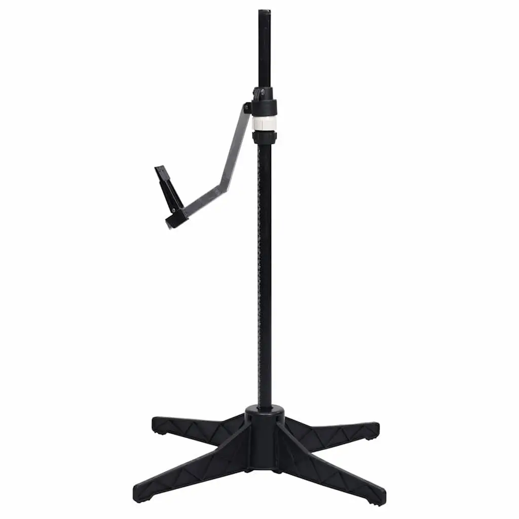 Male Adjustable Dress Form Mannequin Display Dummy Clothes Valet Stand Black