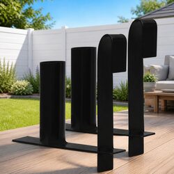 Privacy Fence Strip Dispensers 2 pcs Steel Powder Coated Weather Resistant Tools