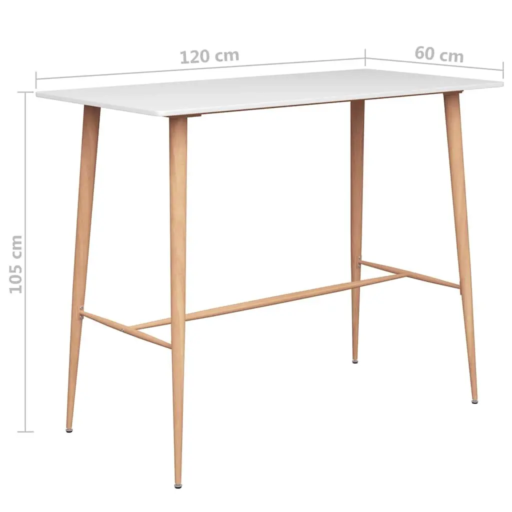 Bar Set 5 Piece Counter Height Table Stools Modern Kitchen Dining Furniture White Grey