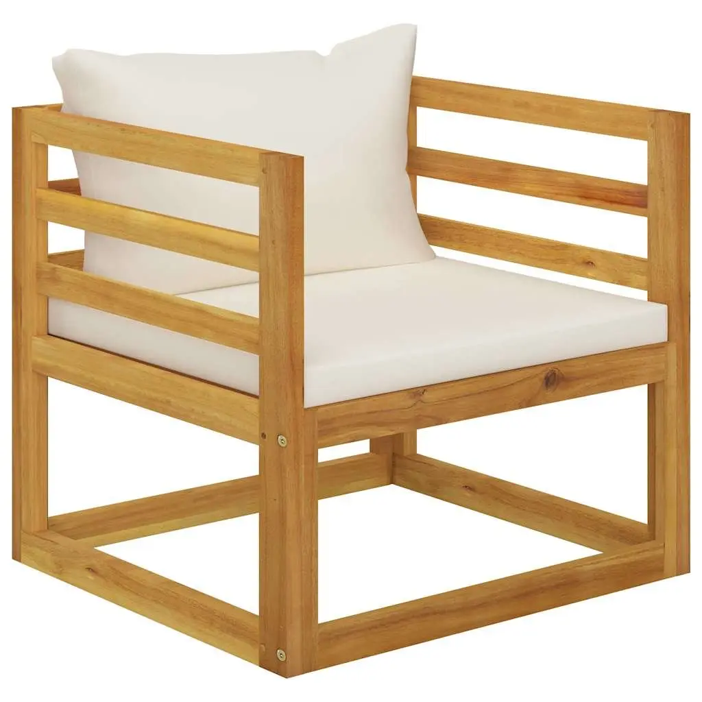 7 Piece Garden Lounge Set with Cushions Coffee Table Outdoor Patio Seating