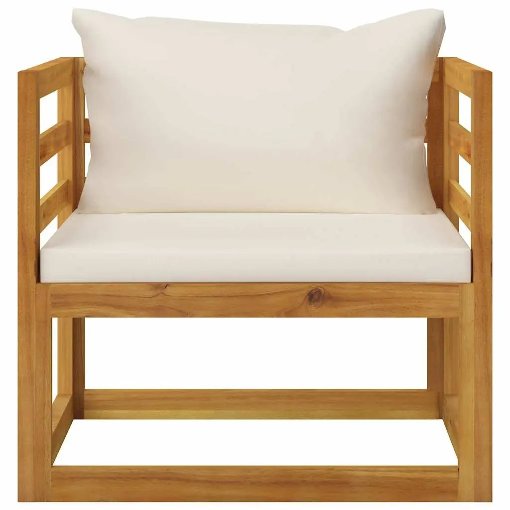 7 Piece Garden Lounge Set with Cushions Coffee Table Outdoor Patio Seating