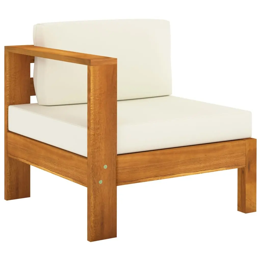 7 Piece Garden Lounge Set Outdoor Furniture Acacia Wood Patio Seating with