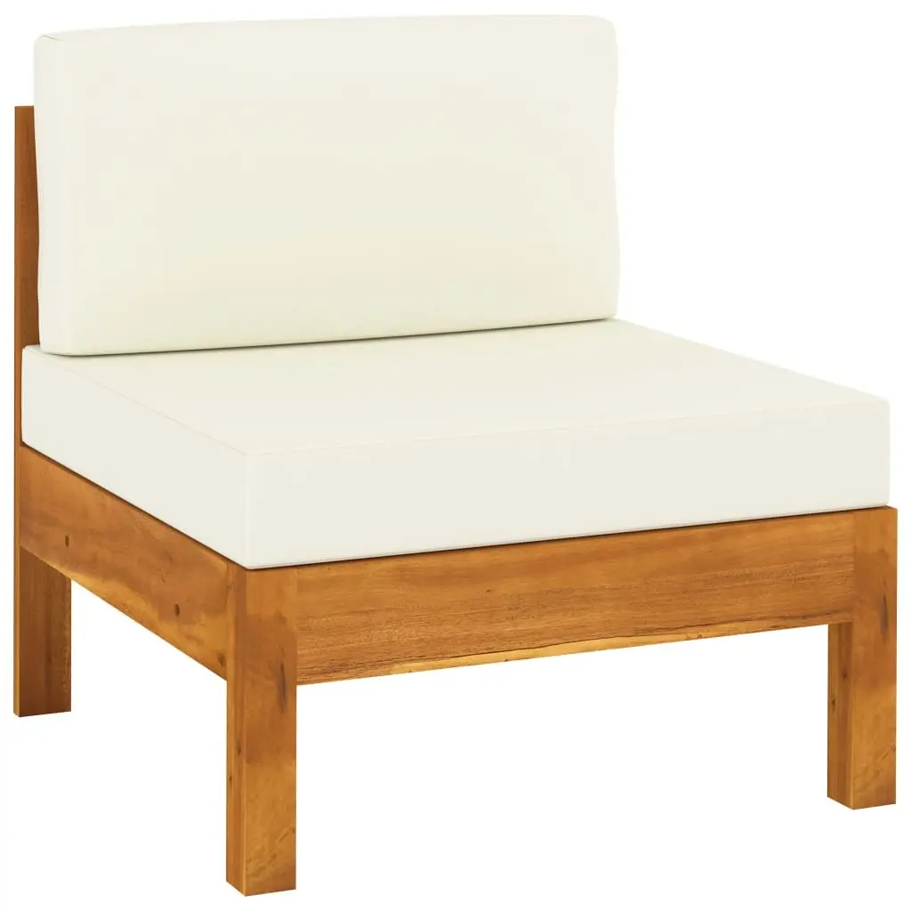 7 Piece Garden Lounge Set Outdoor Furniture Acacia Wood Patio Seating with