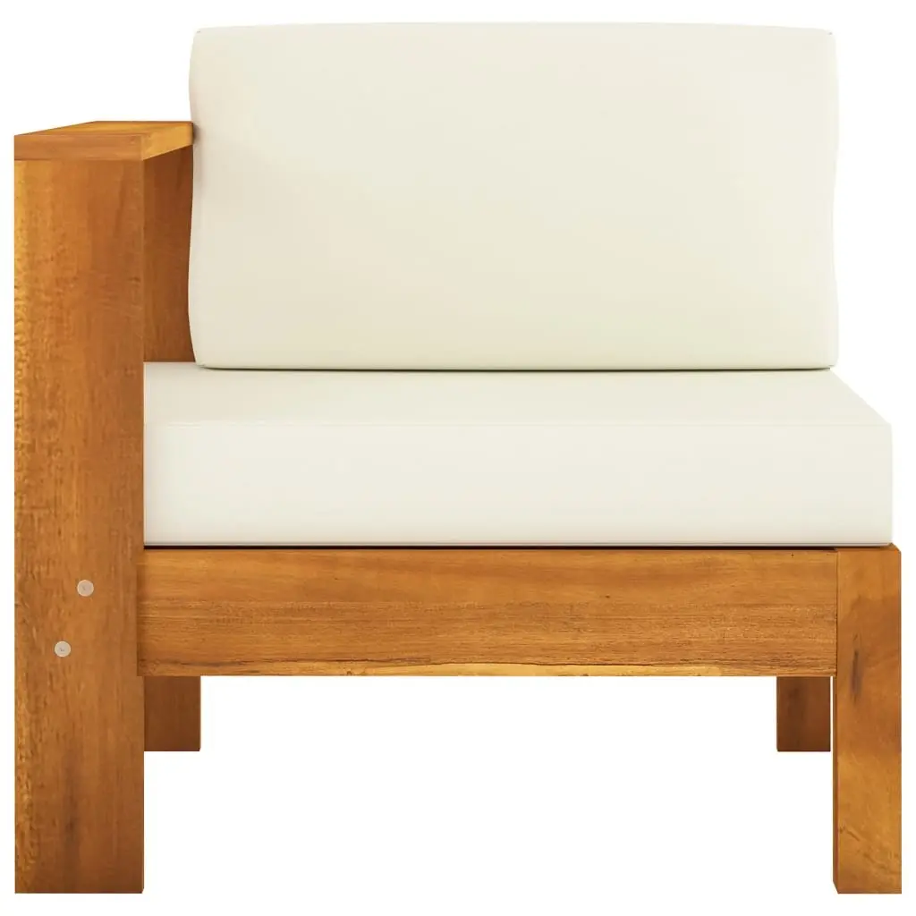7 Piece Garden Lounge Set Outdoor Furniture Acacia Wood Patio Seating with