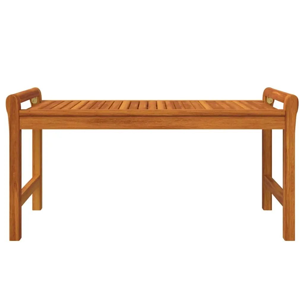 4 Piece Garden Lounge Set Solid Acacia Wood Outdoor Furniture with Cushions Brown