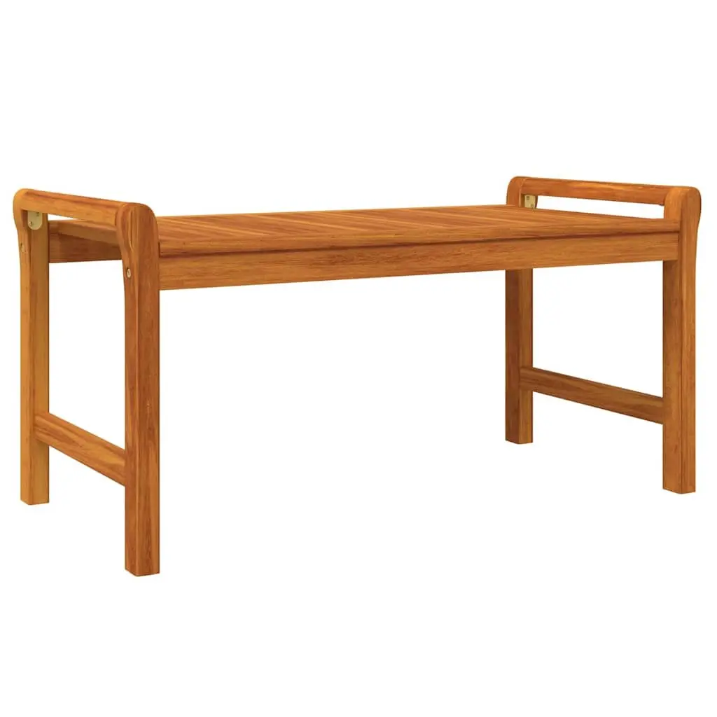 5 Piece Outdoor Garden Lounge Set Brown Acacia Wood Furniture with Cushions