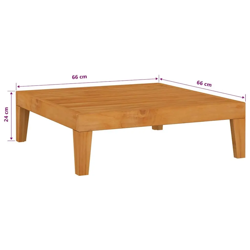 7 Piece Garden Lounge Set Outdoor Furniture with Cushions Acacia Wood Grey