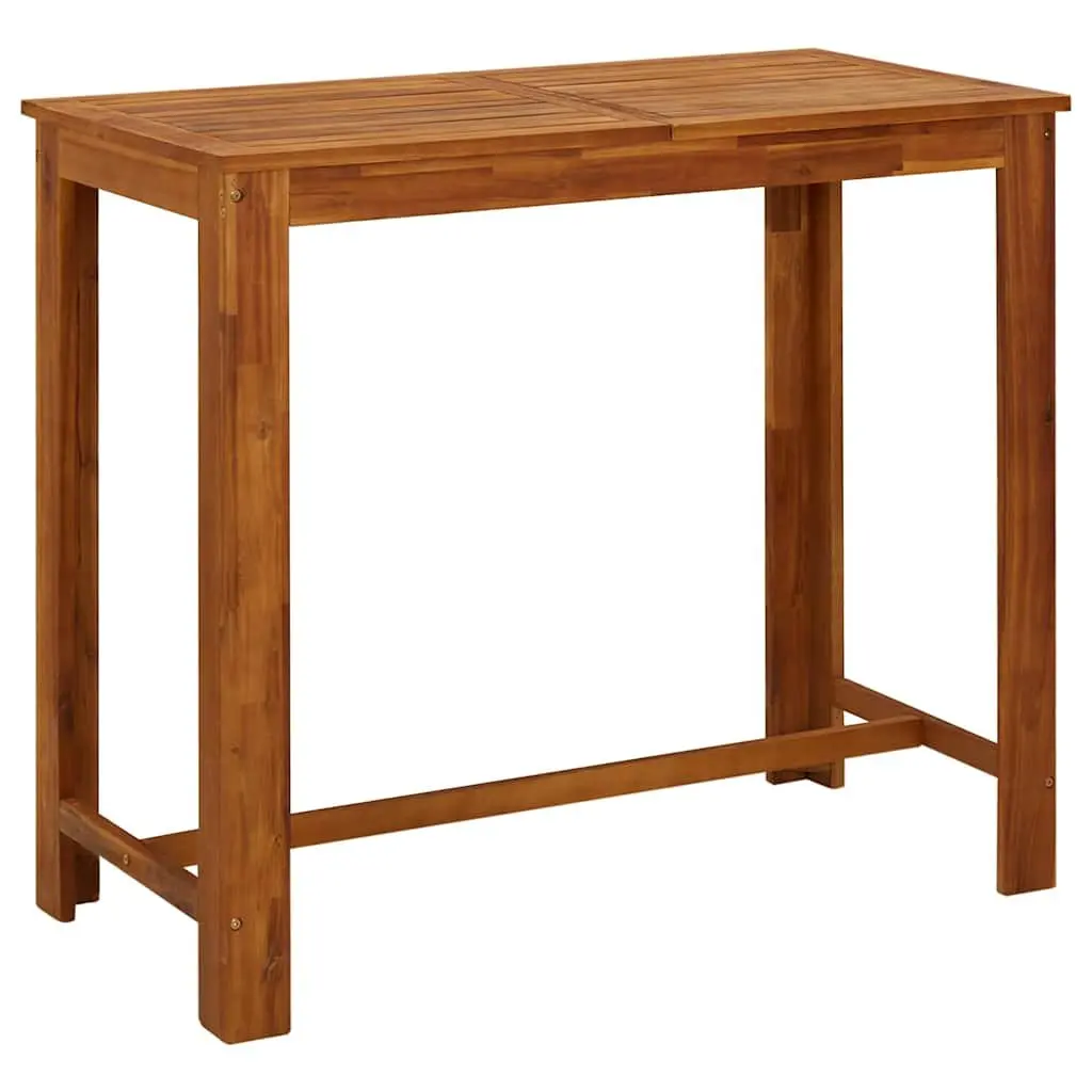 7 Piece Garden Bar Set with Cushions Grey Outdoor Patio Furniture