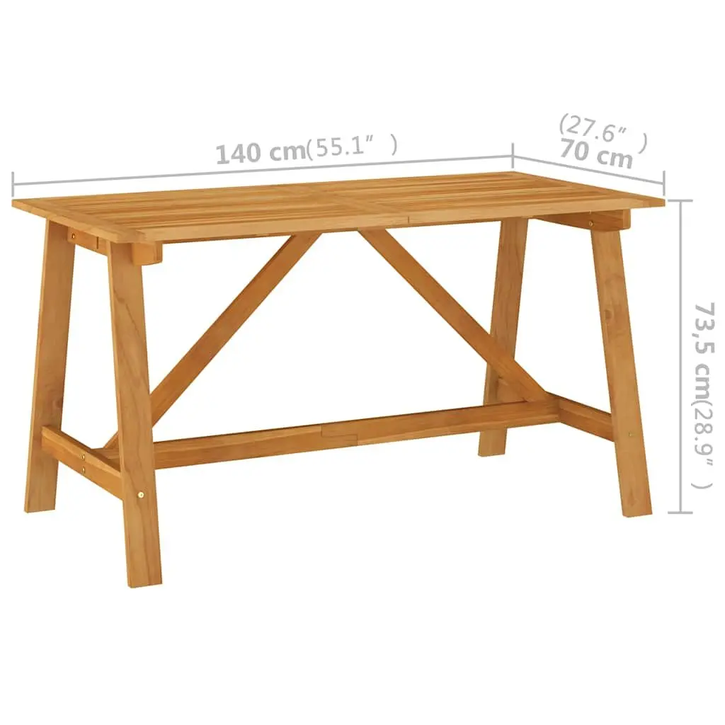 5 Piece Garden Dining Set Outdoor Table Chairs Grey Acacia Wood Rattan
