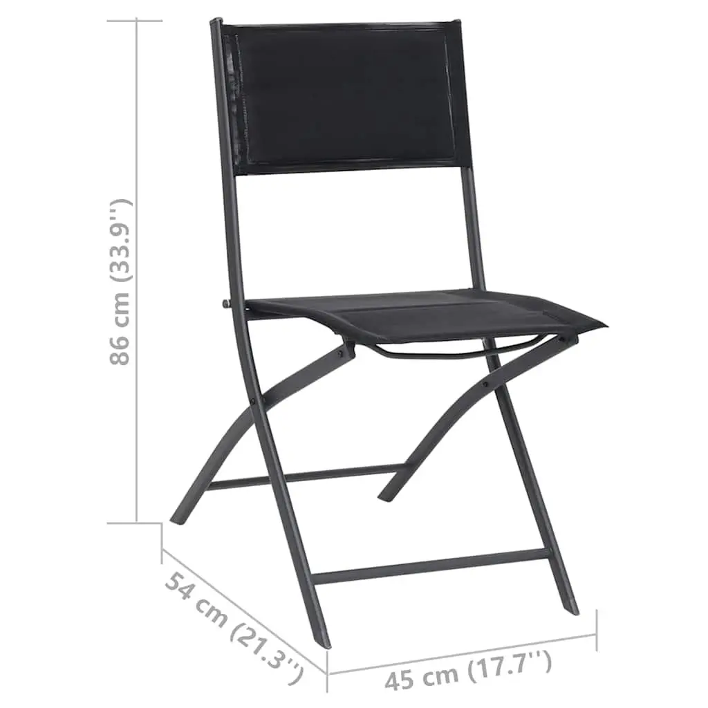 7 Piece Outdoor Dining Set Steel Frame Stackable Chairs Garden Furniture
