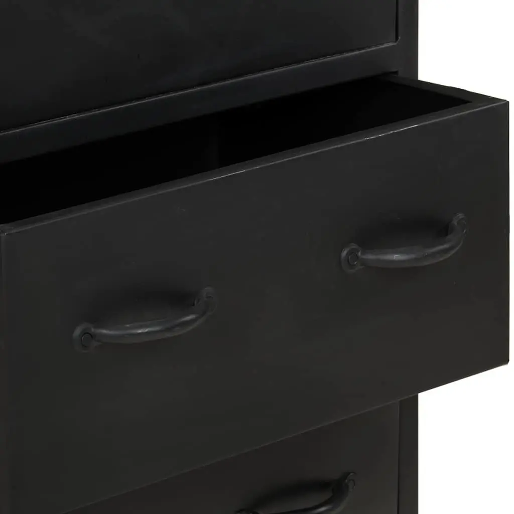 Sideboard with 6 Drawers Brown Storage Cabinet Living Room Furniture