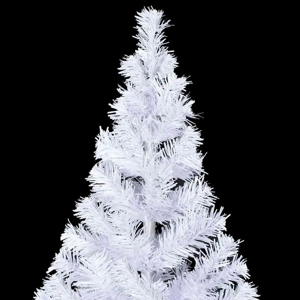 White Artificial Pre-lit Christmas Tree 210cm 910 Branch Tips Indoor Holiday