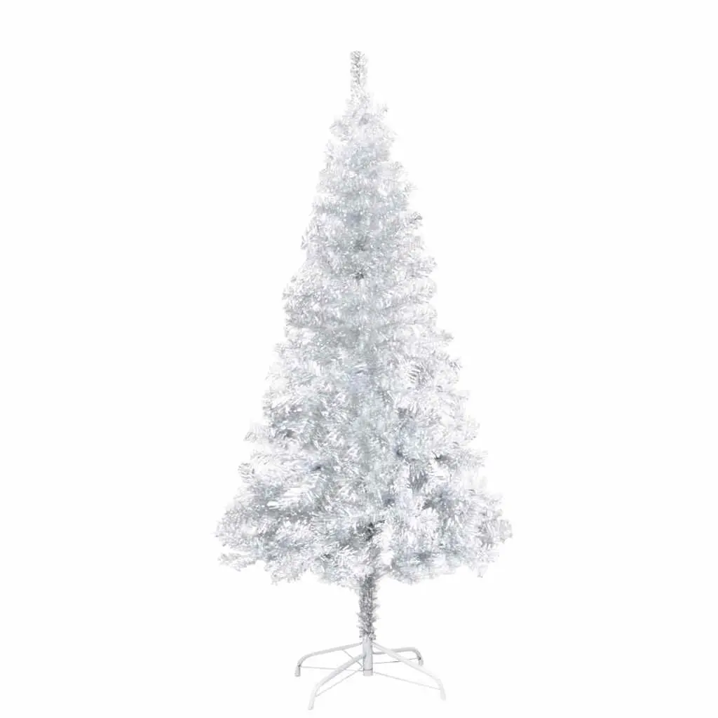 Artificial Christmas Tree Pre-lit LED Lights 150 cm Silver