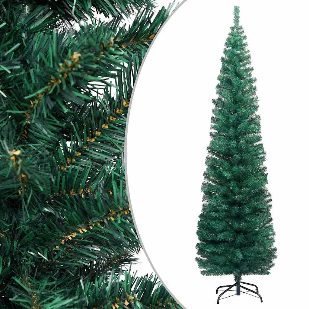 Artificial Christmas Tree Pre-lit LED 180cm Green