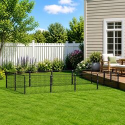 Dog Kennel Outdoor Steel Cage Enclosure Large Patio Pet Run Exercise Play Area