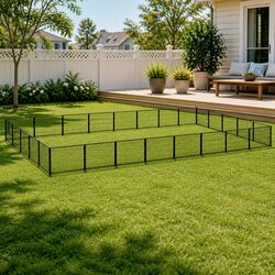 Dog Kennel Outdoor Steel Enclosure Large Pet Run Exercise Pen Cage Yard Play
