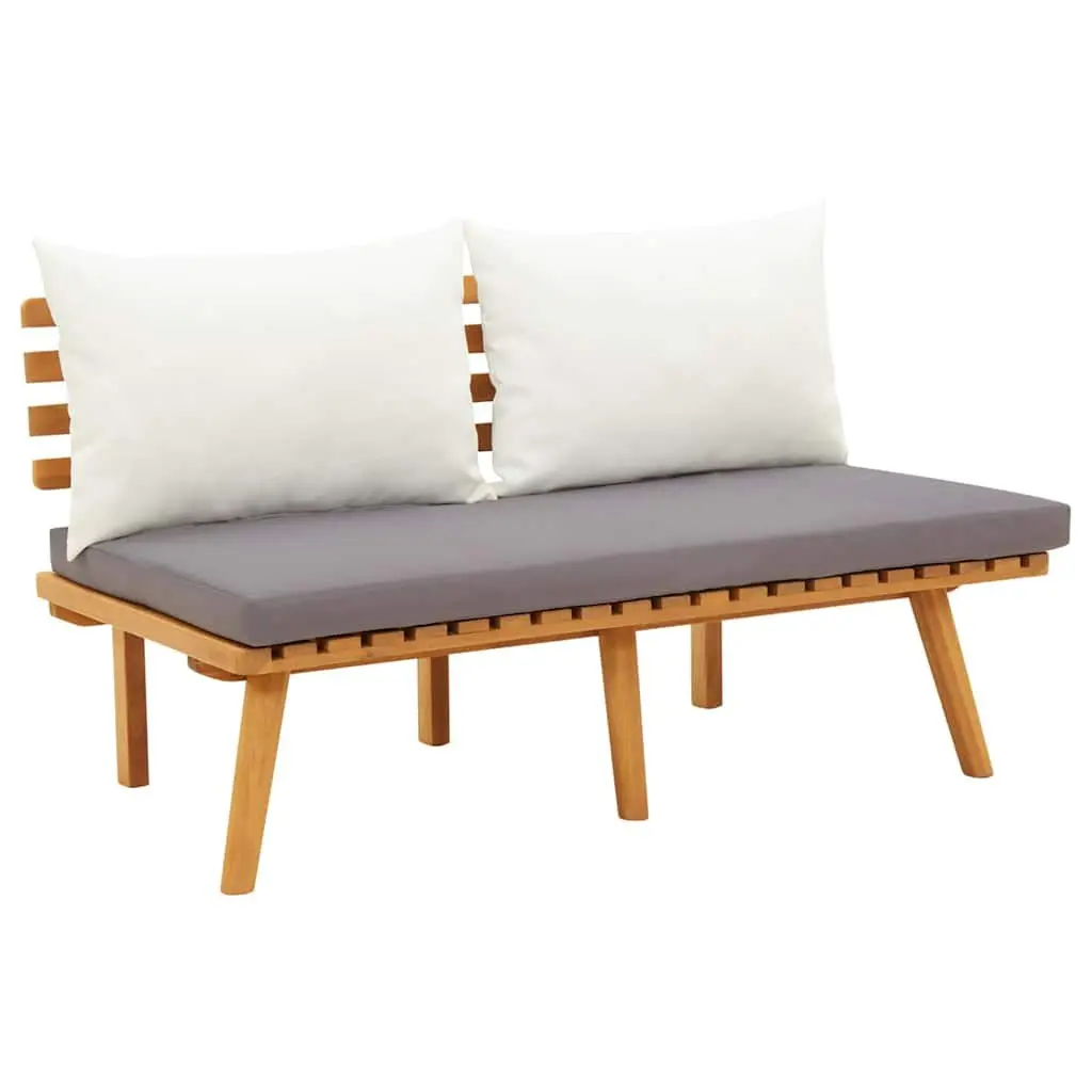 5 Piece Garden Lounge Set Solid Acacia Wood Outdoor Patio Furniture Brown