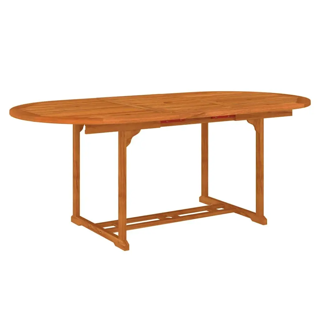 5 Piece Garden Dining Set Outdoor Patio Furniture Extendable Table Reclining