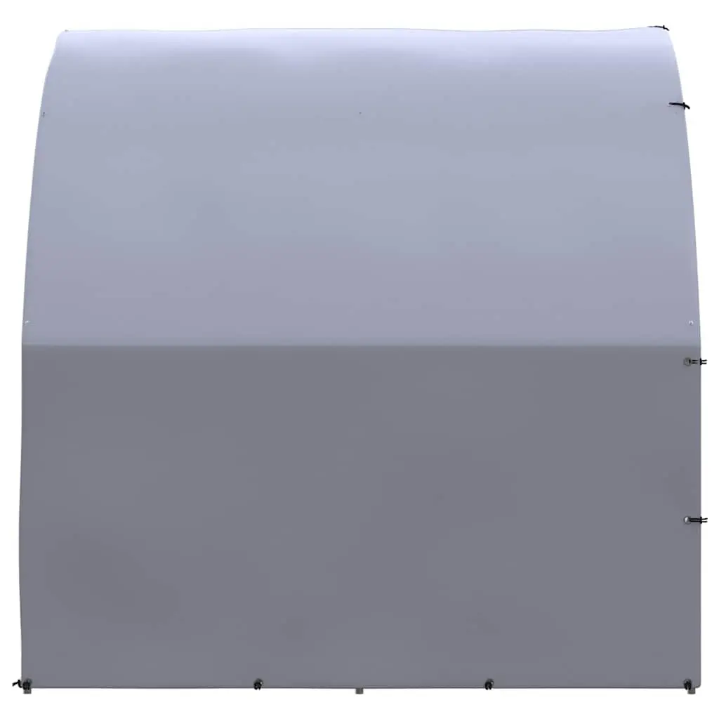 Outdoor Chicken Coop Galvanised Steel Wire Mesh Enclosure 3x16x2m Silver