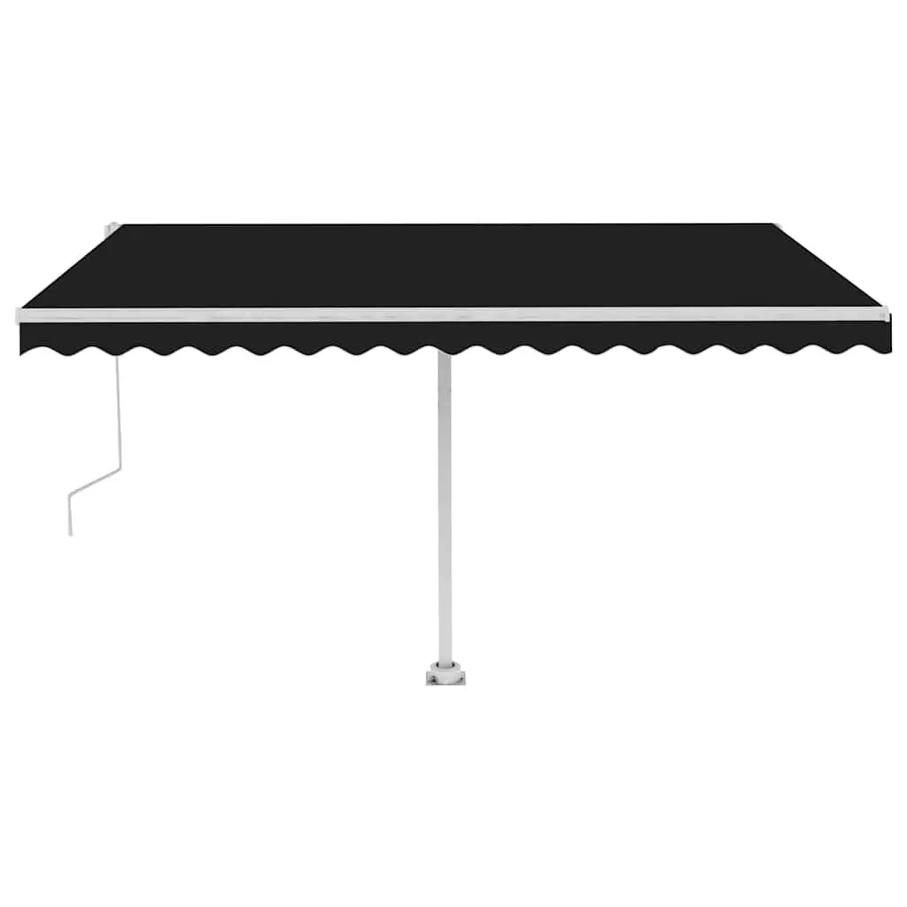 Freestanding Automatic Retractable Awning 450x300cm Outdoor Patio Sunshade