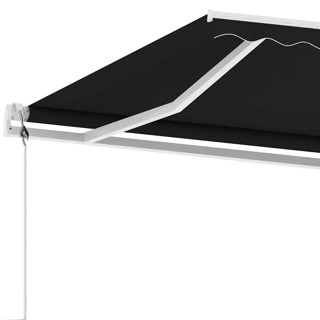 Freestanding Automatic Retractable Awning 450x300cm Outdoor Patio Sunshade