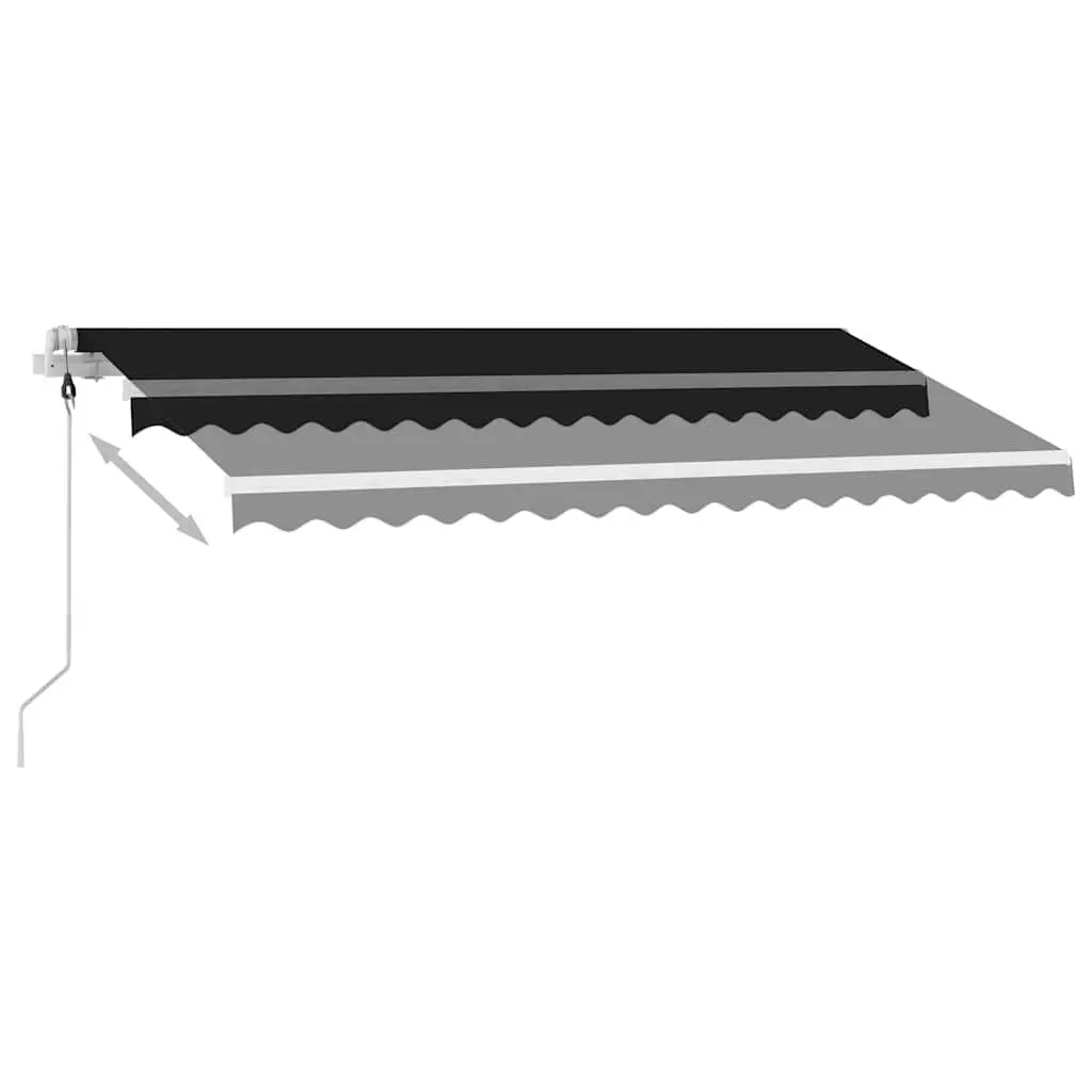 Freestanding Automatic Retractable Awning 450x300cm Outdoor Patio Sunshade