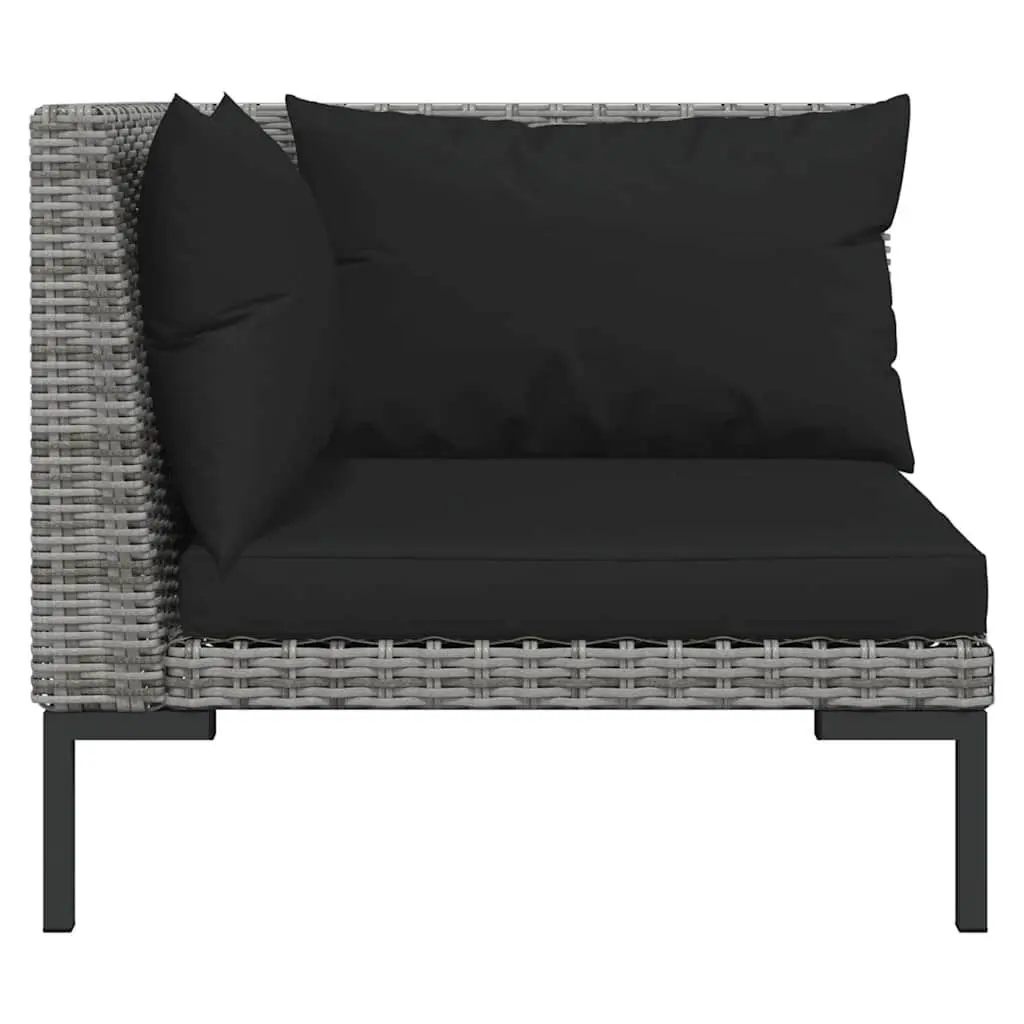 13 Piece Garden Lounge Set with Cushions Poly Rattan Outdoor Patio Furniture